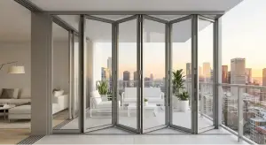Cerramiento de aluminio para balcón