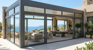 Cerramiento de aluminio para terraza