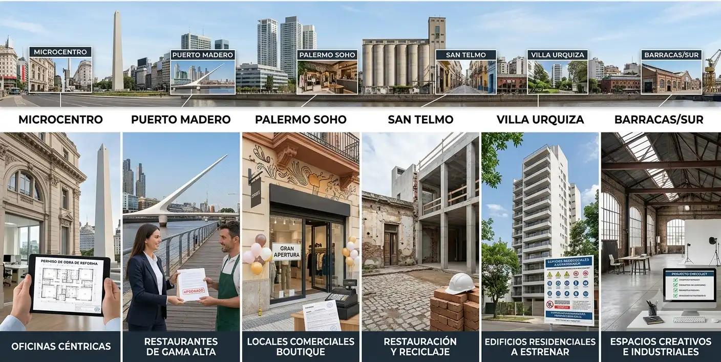 Habilitaciones de Locales Comerciales en Villa Luro - Gestoría de obra ante GCBA