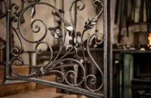 Detalle de forja decorativa