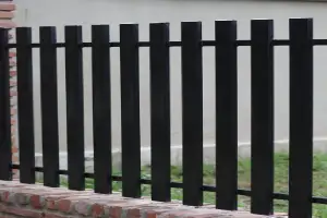 Estructura de hierro para obra