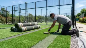 Instalación de césped