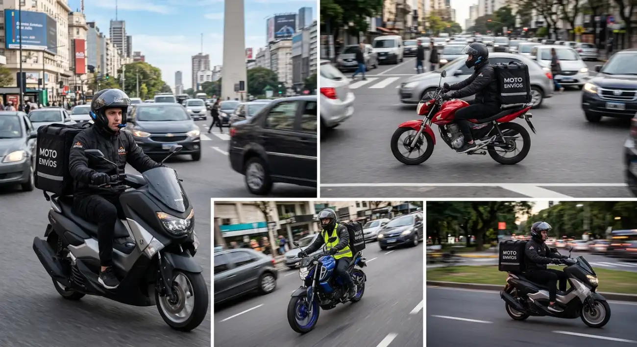 Mensajería en Moto en Santa Catalina - servicio de cadetería urgente