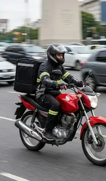 Mensajería en moto - flota de motos lista para tus envíos urgentes en CABA