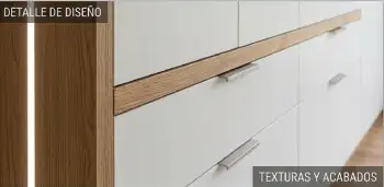 Detalle de bajo mesada a medida