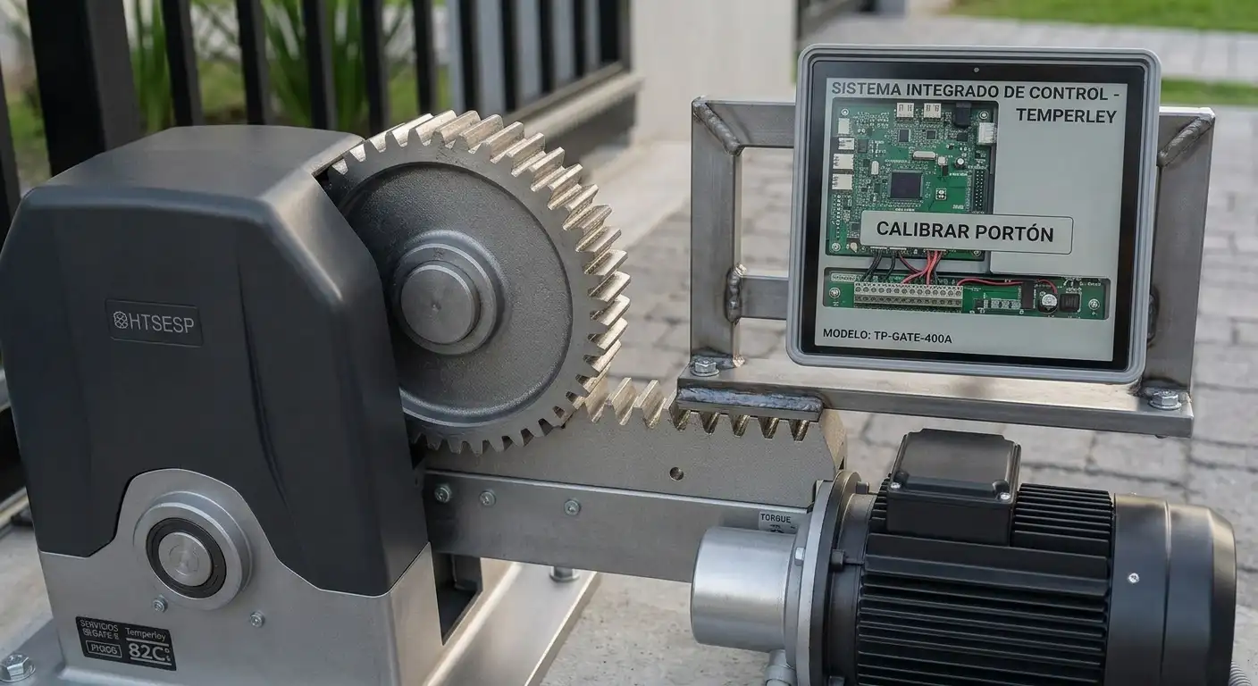 Calibracion del motor del porton