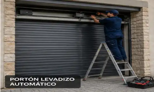 Cambio de motor en Portón Automático en Chacarita
