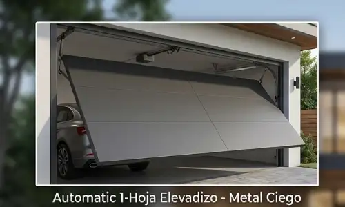 Portones automáticos modernos instalados en Nueva Pompeya