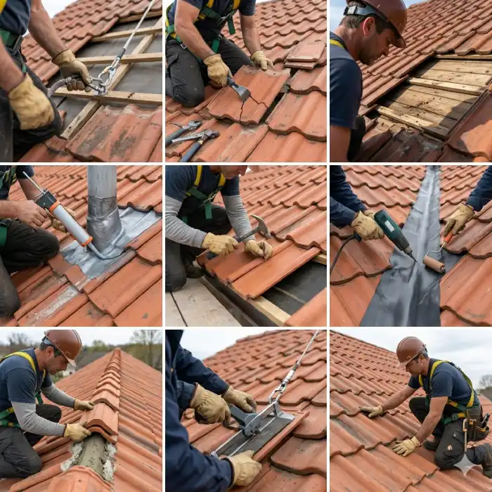Trabajo de techista profesional